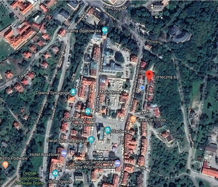 Zielone Wzgorze Na Starowce Apartment Sandomierz Exterior photo